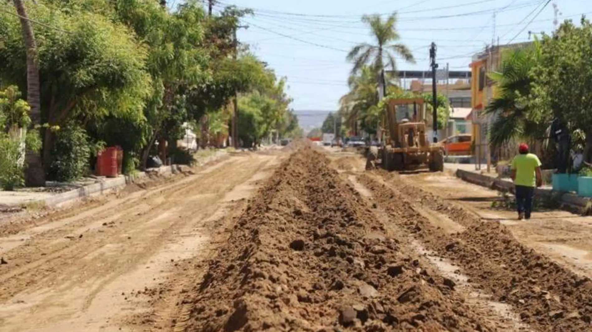 Pavimentación calles La Paz